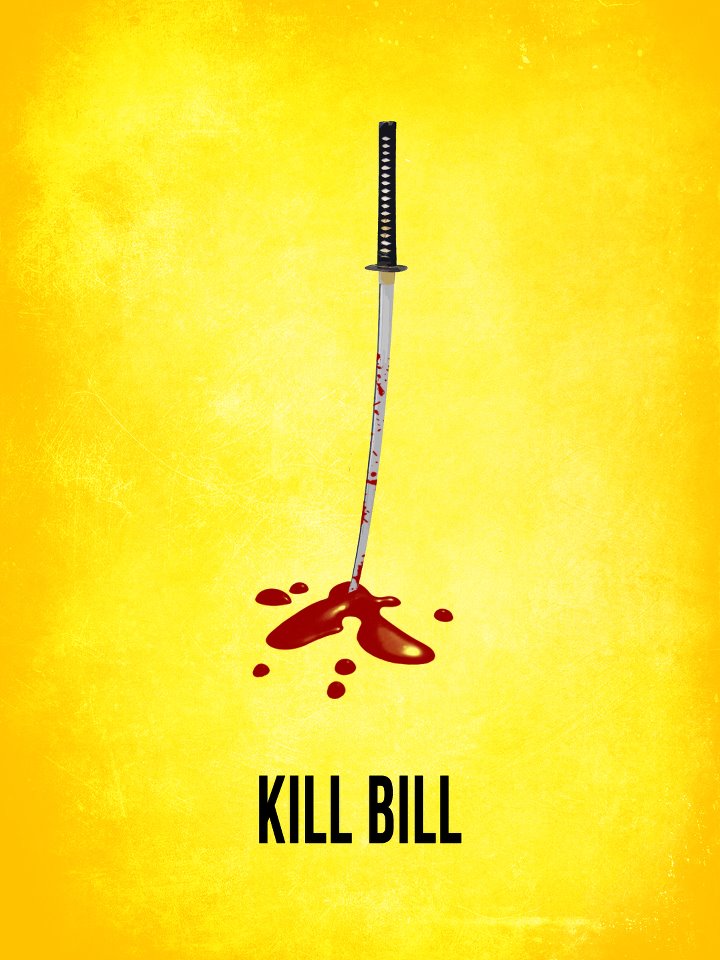 Minimalistic Hollywood Kill Bill Minimalistic Hollywood