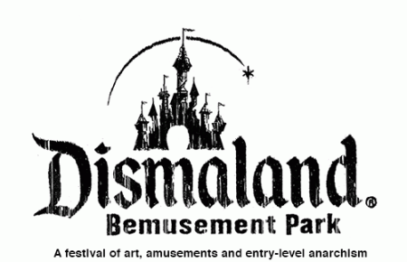 dismaland banksy theme bemusement park 