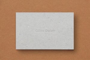 Minimalistic Business cards - inspiration for design, visual identity and paperline branding